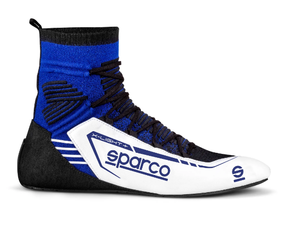 Scarpe SPARCO RACING X-LIGHT+ - nero blu elettrico – Top Racing Point