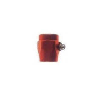 Terminale con fascetta GOODRIDGE Dash 06 - tubo da 8mm - ROSSO