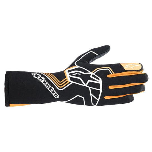 guanti pilota auto rally salita pista guanti ALPINESTARS TECH-1 RACE V4 FIA/SFI