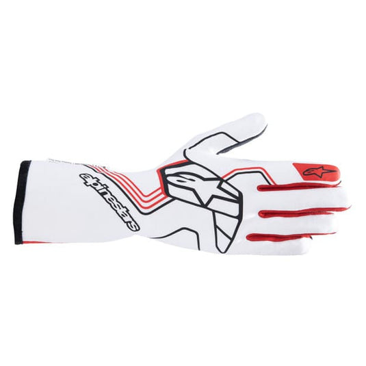 guanti pilota auto rally salita pista guanti ALPINESTARS TECH-1 RACE V4 FIA/SFI