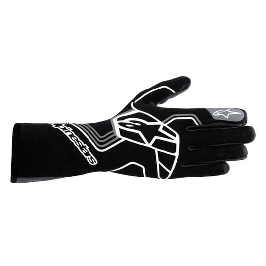 guanti pilota auto rally salita pista guanti ALPINESTARS TECH-1 RACE V4 FIA/SFI