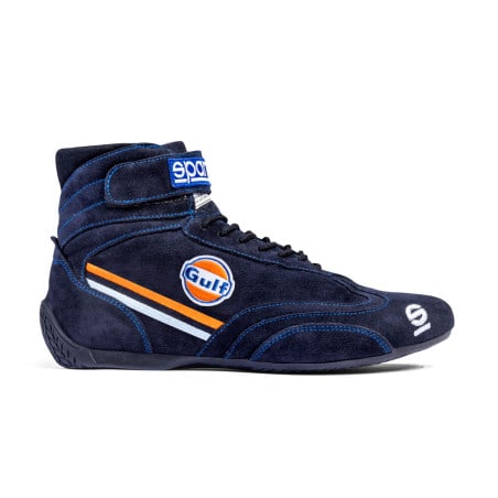 SCARPE PILOTA AUTO RALLY PISTA SALITA SPARCO TOP GULF FIA 8856-2018 - BLU