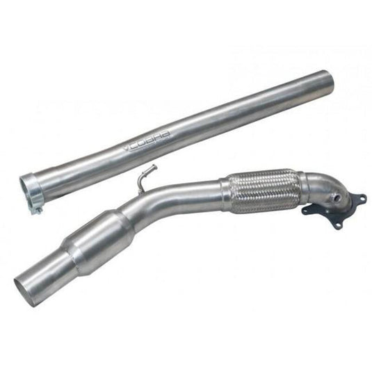 FRONT PIPE CON CATALIZZATORE SPORTIVO COBRA per Audi S3 8P (sportback, 03-13)