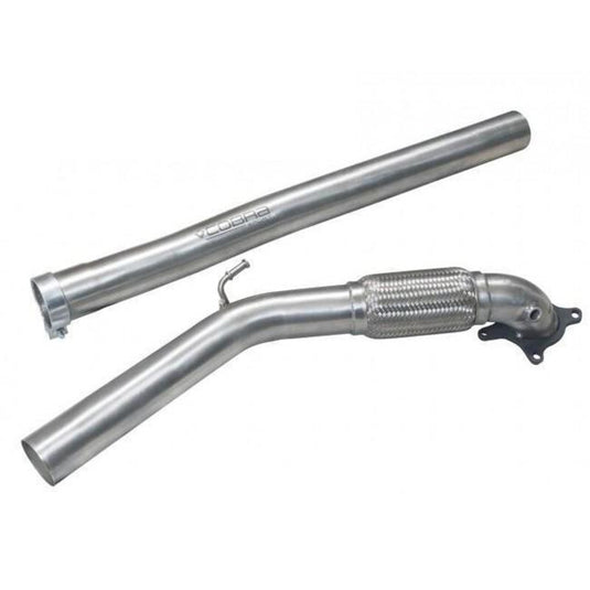 FRONT PIPE DE-CAT COBRA per Audi S3 8P (sportback, 03-13)