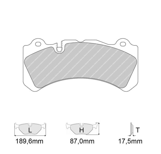 Pastiglie freno FERODO RACING DSUNO FRP3098Z