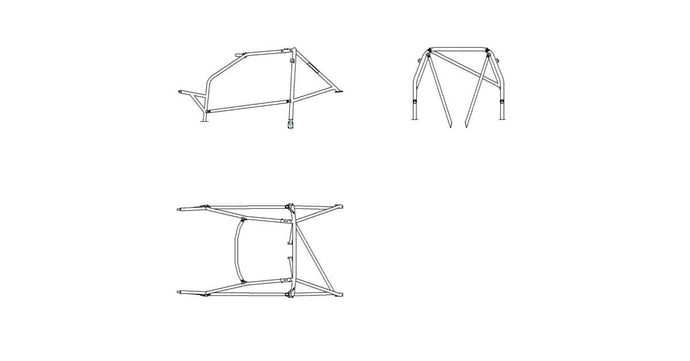 Roll Bar SPARCO OPEL ASTRA F GSI/GTE 91-98