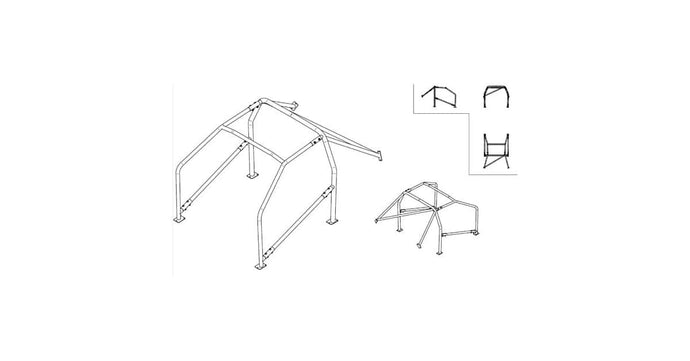 Roll Bar SPARCO 206 09/98+ 6pt 23kg