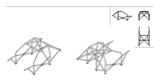 Roll Bar SPARCO Nissan Skyline 89-02