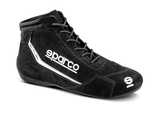 Carica immagine in Galleria Viewer, Scarpe SPARCO SLALOM 2022 - nero scarpa pilota omologata fia omologazione 8856 2018 rally salita pista slalom
