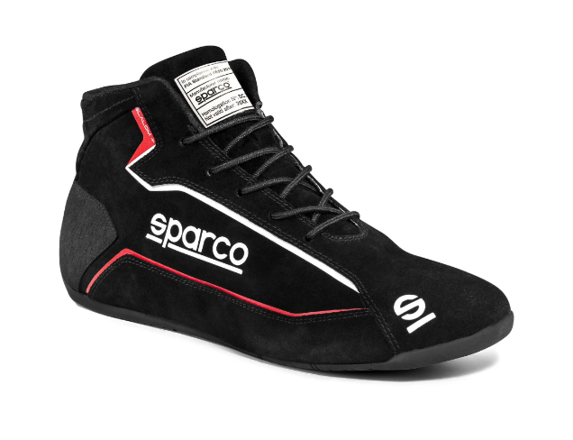 Carica immagine in Galleria Viewer, Scarpe SPARCO SLALOM+ - nero scarpe pilota omologata fia omologazione 8856 2018 rally salita pista slalom
