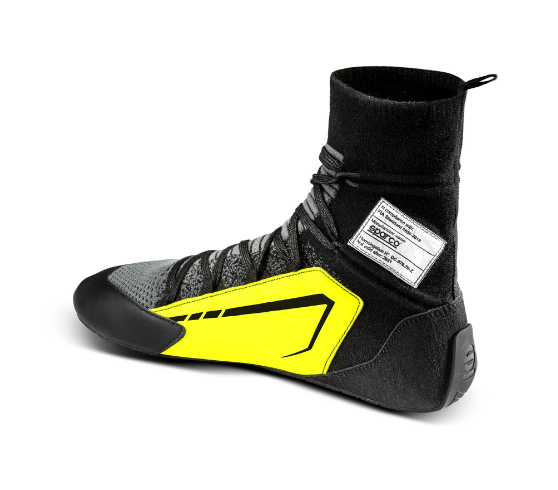 Carica immagine in Galleria Viewer, Scarpe SPARCO RACING X-LIGHT+ - nero giallo fluo scarpa pilota rally salita pista slalom omologata fia omologazione 8856 2018
